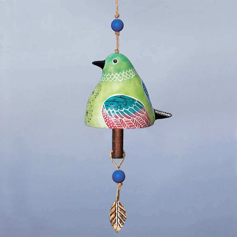 Windgong-hanger met vogelgezang