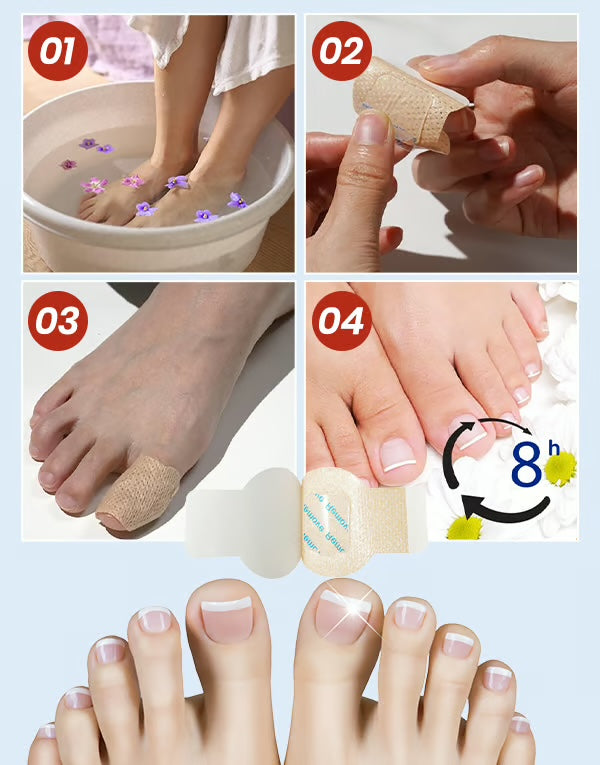 Onzichtbare Nagelpleisters