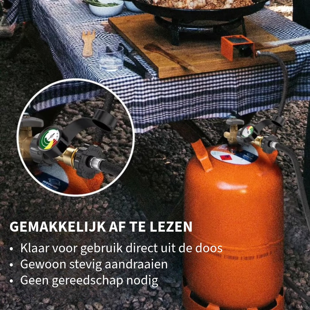 Professionele propaangasdrukmeter