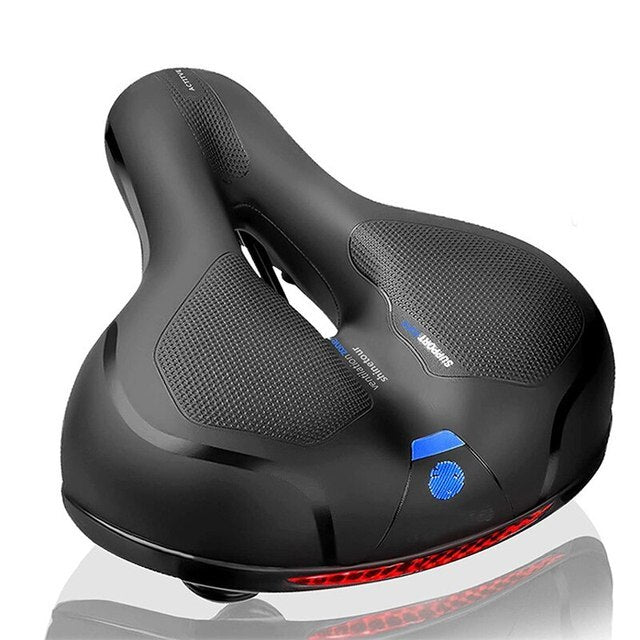 Schokabsorberend en comfortabel fietszadel