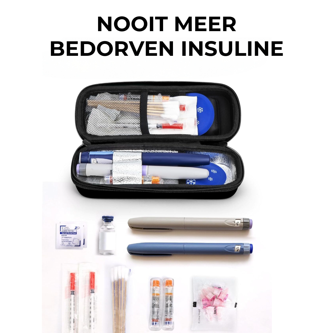 Insulinekoeltas met Temperatuuraanduiding