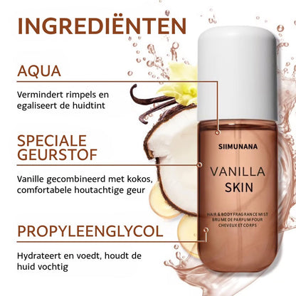 Vanille & Crème Body Mist Duo
