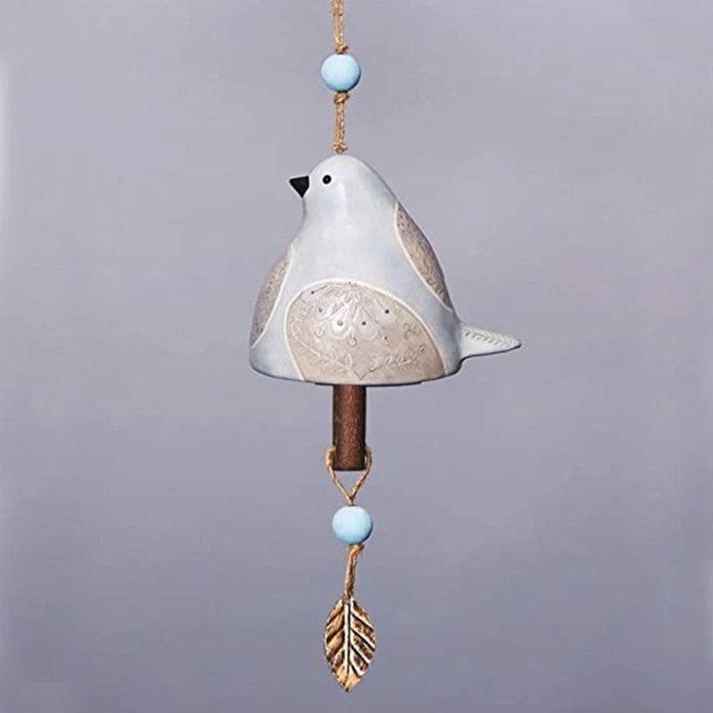 Windgong-hanger met vogelgezang