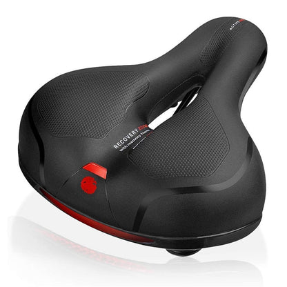Schokabsorberend en comfortabel fietszadel