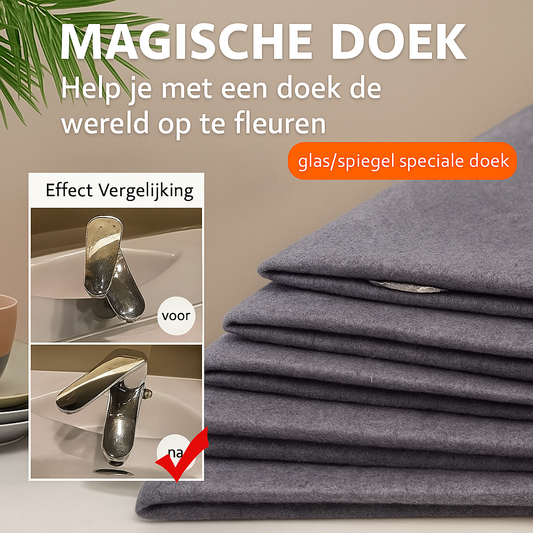 Verdikte magische schoonmaakdoek