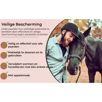 Ontwormingspasta voor Paarden